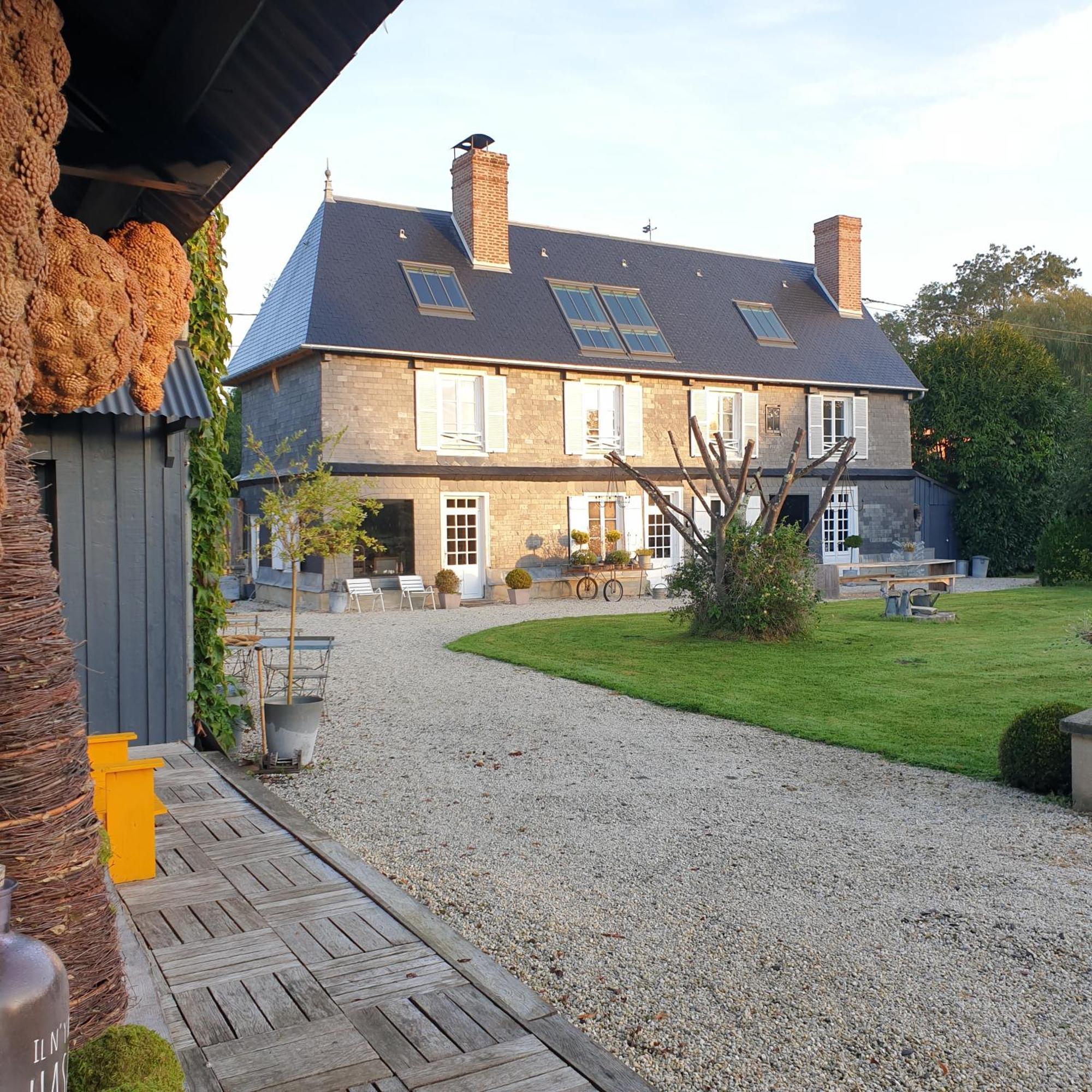 Par Hasard Ou Pas Bed & Breakfast Saint-Martin-aux-Chartrains Ngoại thất bức ảnh